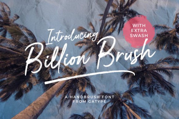 Billion Brush: The Perfect Handwritten Font for Makers