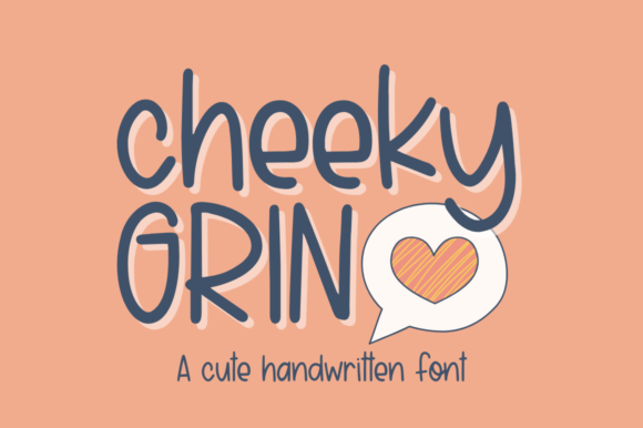 Cheeky Grin: A Handwritten Font for Modern Web Design