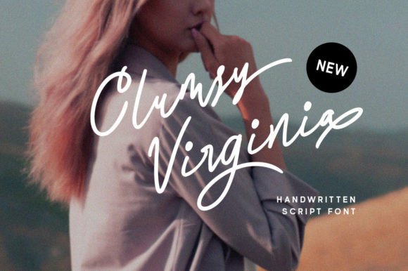Clumsy Virginia: The Script Font That Elevates Your Brand