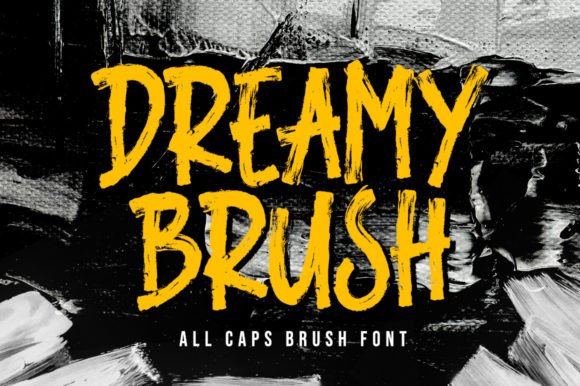 Dreamy Brush: A Modern Typeface for Web Design