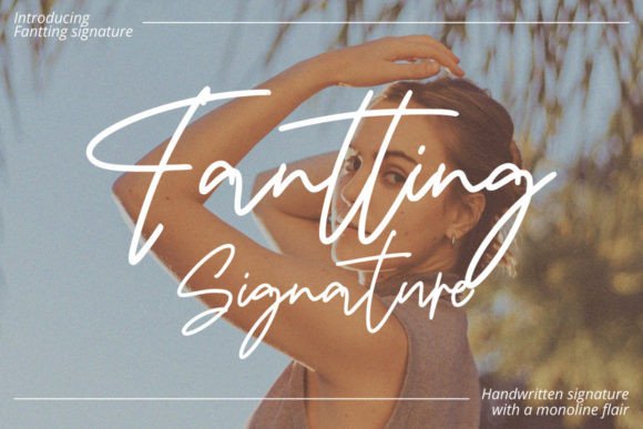 Fantting Signature: The Premium Script Font for Brands