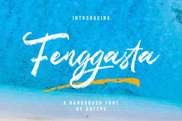 Fenggasta: A Handwritten Typeface for Authentic Branding