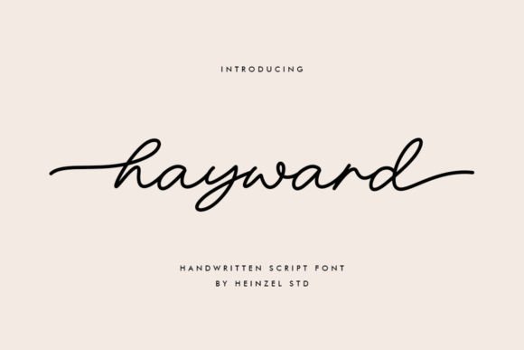 Hayward Font: Elevate Your Brand with Elegant Script Typography