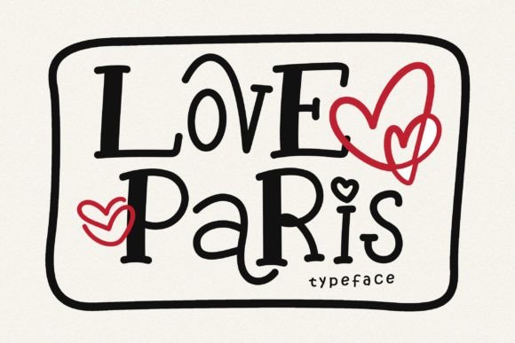 Love Paris: A Romantic Script Font for Handmade Brands