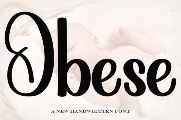 Obese Font Review: A Handwritten Typeface for Bold Campaigns