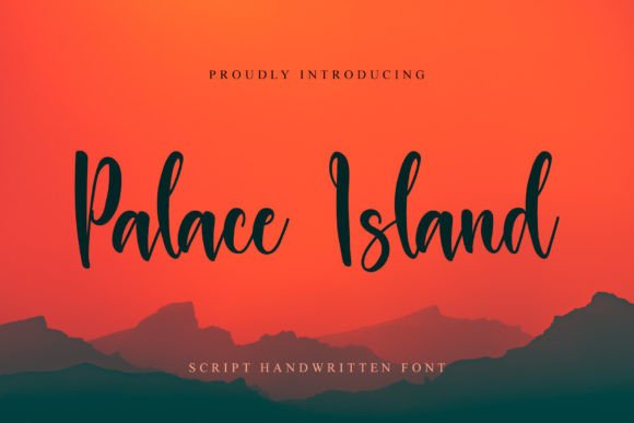 Palace Island Font Review: A Modern Handwritten Typeface for Branding