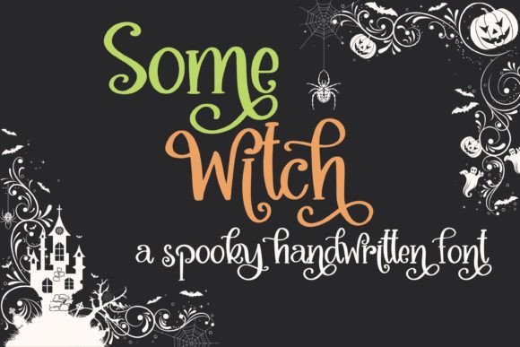 Some Witch: A Playful Script Font for Editorial Charm
