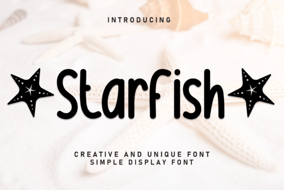 Starfish: A Handwritten Font for Modern Web Design
