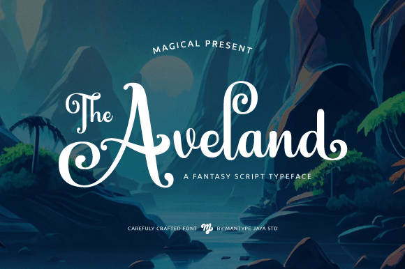 The Aveland: A Script Font That Elevates Small Business Branding