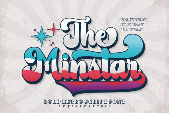 The Minstar: A Bold Script Font for High-Impact Campaigns