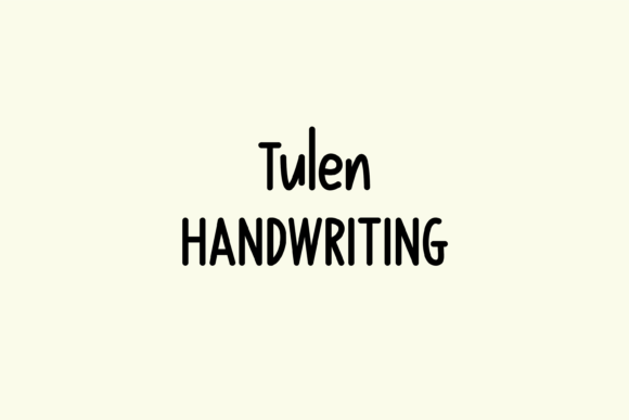 Tulen Font Review: A Handwritten Typeface for Social Campaigns