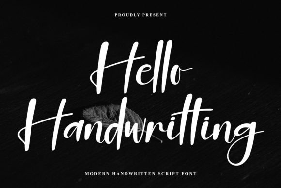 Upgrade Your Brand with the Hello Handwritting Typeface