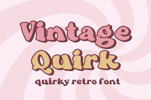 Vintage Quirk: A Designer's Take on Retro Script Charm